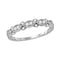 10kt White Gold Women's Round Diamond Stackable Band Ring 1-4 Cttw - FREE Shipping (US/CAN)-Gold & Diamond Rings-JadeMoghul Inc.
