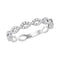 10kt White Gold Women's Round Diamond Twist Stackable Band Ring 1-5 Cttw - FREE Shipping (US/CAN)-Gold & Diamond Rings-JadeMoghul Inc.