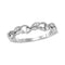 10kt White Gold Womens Round Diamond Vine Stackable Band Ring 1-6 Cttw-Gold & Diamond Rings-JadeMoghul Inc.