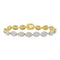 10kt Yellow Gold Mens Diamond Gucci Link Fashion Bracelet 6.00 Cttw-Gold & Diamond Bracelets-JadeMoghul Inc.