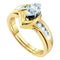 10kt Yellow Gold Women's Marquise Diamond Bridal Wedding Engagement Ring Band Set 1/4 Cttw - FREE Shipping (US/CAN)-Gold & Diamond Wedding Ring Sets-9-JadeMoghul Inc.