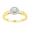 10kt Yellow Gold Women's Round Diamond Solitaire Bridal Wedding Engagement Ring 1/3 Cttw - FREE Shipping (US/CAN)-Gold & Diamond Engagement & Anniversary Rings-5-JadeMoghul Inc.