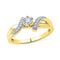 10kt Yellow Gold Women's Round Diamond Solitaire Promise Bridal Ring 1/10 Cttw - FREE Shipping (US/CAN)-Gold & Diamond Promise Rings-5-JadeMoghul Inc.
