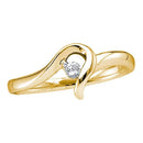 10kt Yellow Gold Women's Round Diamond Solitaire Promise Bridal Ring 1/20 Cttw - FREE Shipping (US/CAN)-Gold & Diamond Promise Rings-5-JadeMoghul Inc.