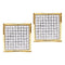 10kt Yellow Gold Women's Round Diamond Square Cluster Stud Earrings 1-20 Cttw - FREE Shipping (USA/CAN)-Gold & Diamond Earrings-JadeMoghul Inc.