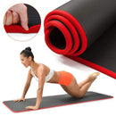 10mm Yoga Mat Extra Thick 1830*610mm NRB Non-slip Pillow Mat For Men Women Fitness Tasteless Gym Exercise Pads Pilates Yoga Mat JadeMoghul Inc. 