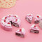 10PCS Kawaii Flat Back DIY Miniature Artificial Fake Food Cake Resin Cabochon Decorative Craft Play Doll House Toy-Pink tomato-JadeMoghul Inc.