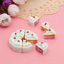 10PCS Kawaii Flat Back DIY Miniature Artificial Fake Food Cake Resin Cabochon Decorative Craft Play Doll House Toy-White tomato-JadeMoghul Inc.