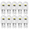 10PCS New T10 W5W WY5W 168 501 192 2825 COB LED Car Wedge Parking Light Side Door Bulb Instrument Lamp Auto License Plate Lights JadeMoghul Inc. 