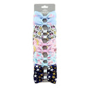 10pcs/set 2.75" Handmade Print Unicorn Rainbow Hair Bows With Clips For Kids Girls Hairgrips Headwear Hair Accessories AExp