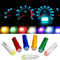 10PCS T5 LED Lights W1.2W W3W LED Car Interior Light Auto Side Wedge Dashboard Gauge Instrument Lamp Bulb 4014 LED Super Bright AExp