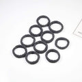 10PCS Women Girls Simple Basic Elastic Hair Bands Ties Scrunchie Ponytail Holder Rubber Bands Fashion Headband Hair Accessories AExp