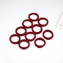 10PCS Women Girls Simple Basic Elastic Hair Bands Ties Scrunchie Ponytail Holder Rubber Bands Fashion Headband Hair Accessories JadeMoghul Inc. 