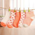 10PCS=5PAIRLS cute baby socks baby clothing New baby boy girls S2W-E39R-e-Newborn-JadeMoghul Inc.