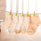 10PCS=5PAIRLS cute baby socks baby clothing New baby boy girls S2W-E39R-f-Newborn-JadeMoghul Inc.