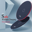 10W Qi Wireless Charger for iPhone 8/ 8 Plus/X Fast Wireless Charging Pad For Samsung Galaxy S8 S9 S7 Edge for Galaxy Note 8-Black-Universal-JadeMoghul Inc.
