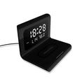 10W Qi Wireless Charger Wireless Charging Pad Thermometer Calendar Clock Fast Charge Cargador Inalambrico For Iphone Samsung AExp