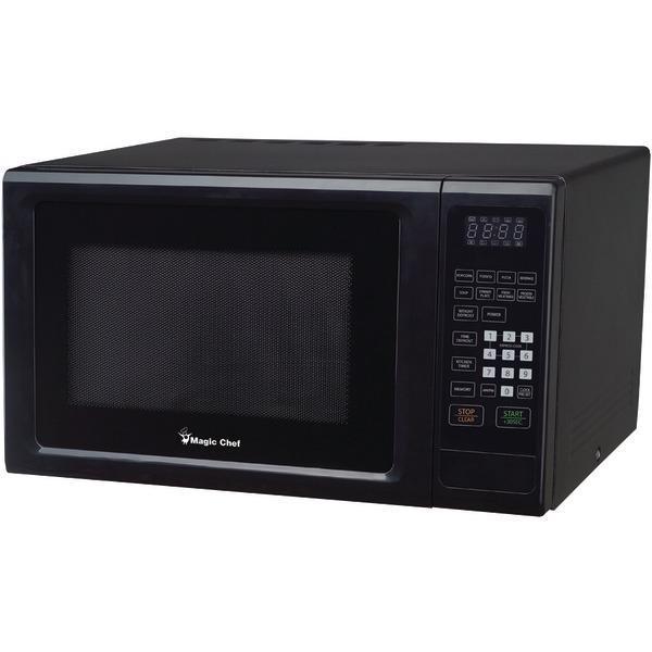 1.1 Cubic-ft, 1,000-Watt Microwave with Digital Touch (Black)-Small Appliances & Accessories-JadeMoghul Inc.
