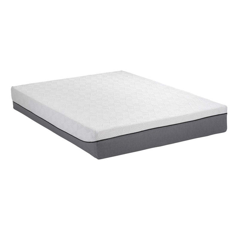 11 inch Long Twin Size Bamboo Foam Mattress with Air Channel Base The Urban Port Titanium Series