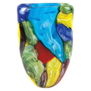Decorative Vases - 11" Stormy Rainbow Vase