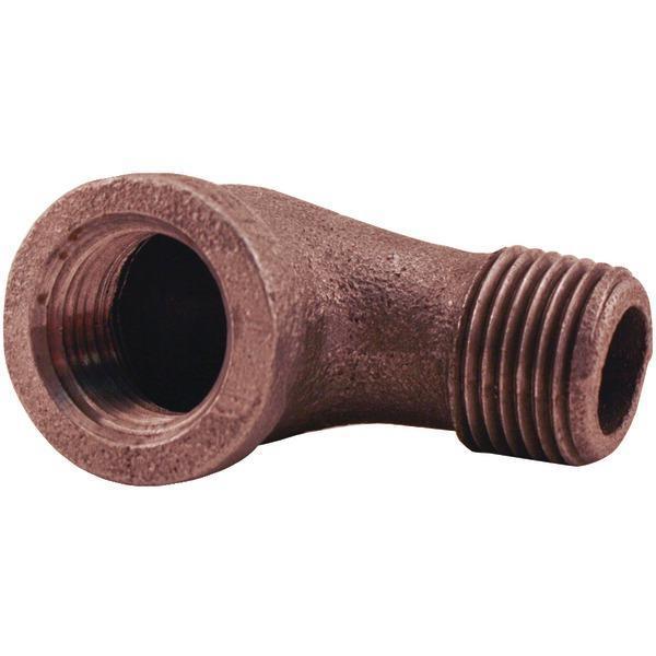 1/2" 90? Black Malleable Street Elbow-Fittings, Valves, Unions & Adapters-JadeMoghul Inc.