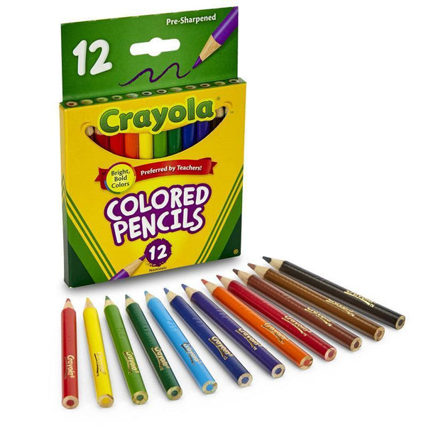 (12 BX) COLORED PENCILS 12CT PER BX-Arts & Crafts-JadeMoghul Inc.