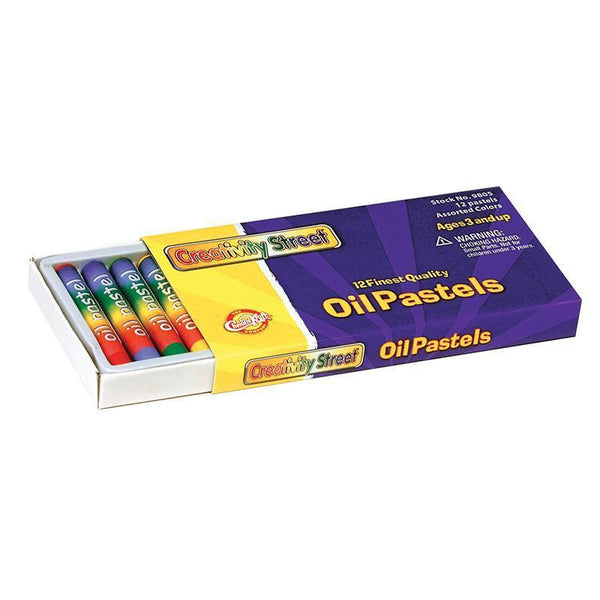 (12 BX) OIL PASTELS REG 12 PER BX-Arts & Crafts-JadeMoghul Inc.