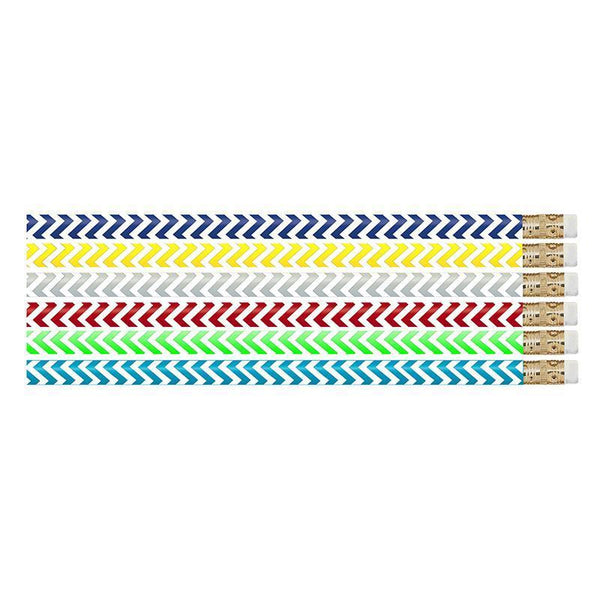 (12 DZ) CHEVRON CHIC PENCILS-Supplies-JadeMoghul Inc.