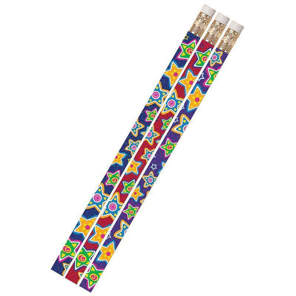 (12 DZ) MAD ABOUT STARS PENCILS-Supplies-JadeMoghul Inc.