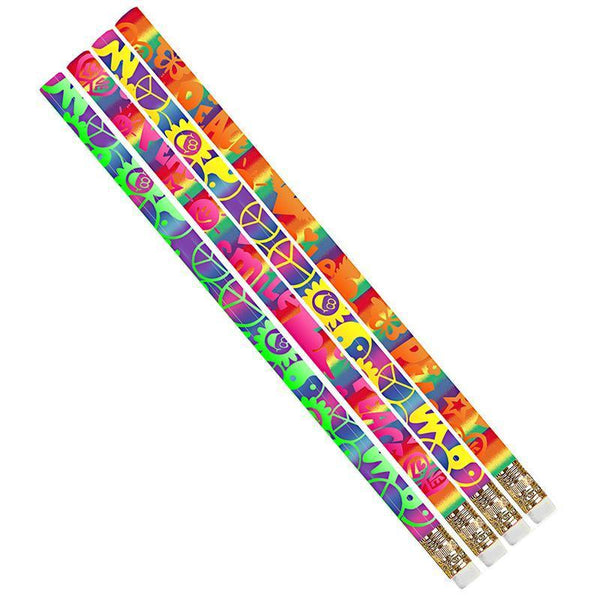 (12 DZ) PEACE PENCILS 12 PER PK-Supplies-JadeMoghul Inc.