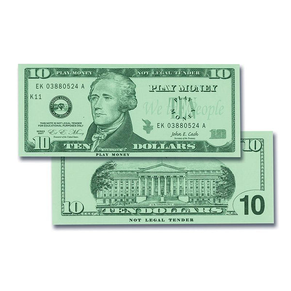 (12 EA) $10 BILLS SET 100 BILLS-Toys & Games-JadeMoghul Inc.