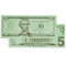 (12 EA) $5 BILLS SET 100 BILLS-Toys & Games-JadeMoghul Inc.