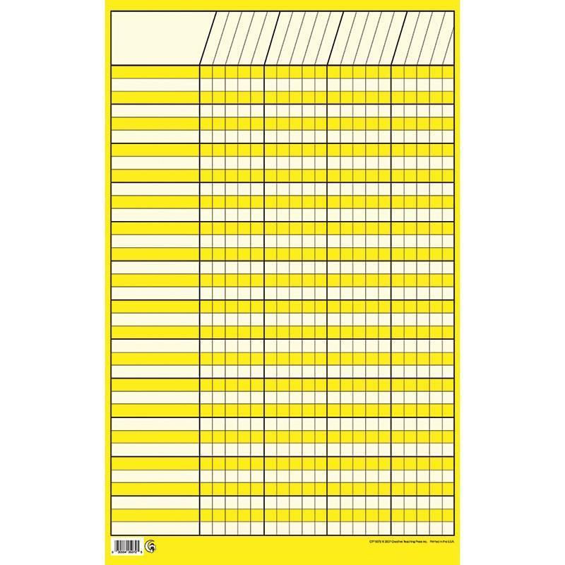 (12 EA) CHART INCENTIVE SMALL YLW-Learning Materials-JadeMoghul Inc.