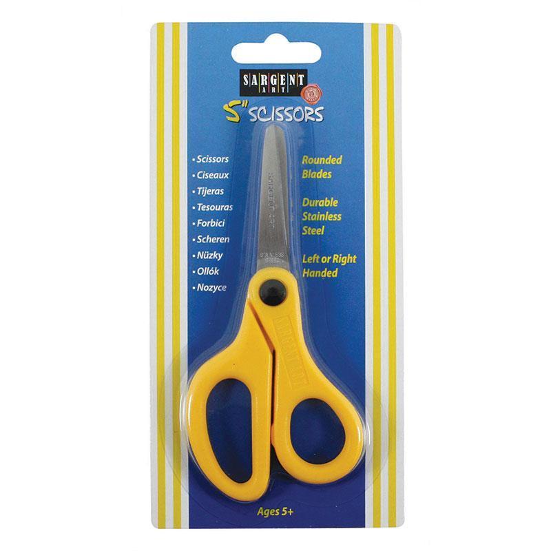 (12 EA) CHILDS SAFETY SCISSORS 5IN-Arts & Crafts-JadeMoghul Inc.