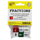 (12 EA) FRACTION DICE SET OF 6-Toys & Games-JadeMoghul Inc.