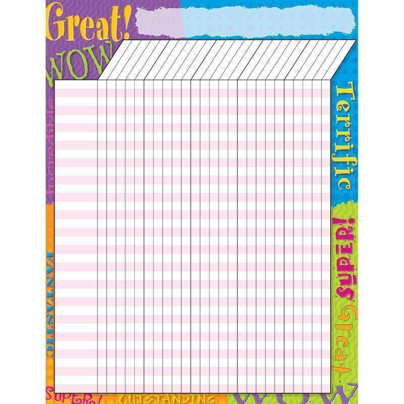 (12 EA) INCENTIVE CHART PRAISE-Learning Materials-JadeMoghul Inc.