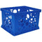 (12 EA) MICRO CRATE BLUE-Supplies-JadeMoghul Inc.