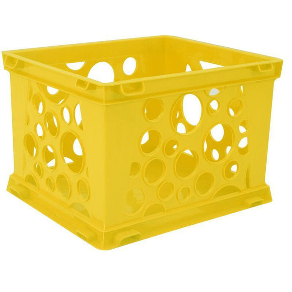 (12 EA) MICRO CRATE YELLOW-Supplies-JadeMoghul Inc.