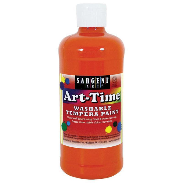 (12 EA) ORANGE ART-TIME WASHABLE-Arts & Crafts-JadeMoghul Inc.