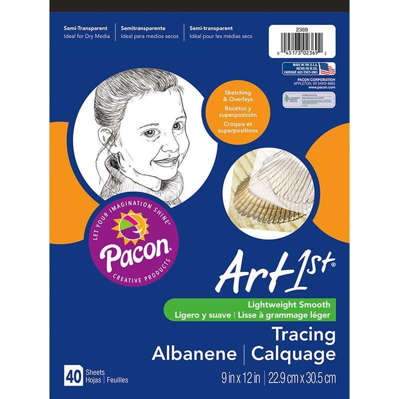 (12 EA) PACON TRACING PADS 9X12-Arts & Crafts-JadeMoghul Inc.