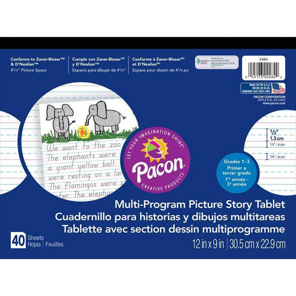 (12 EA) PICTURE STORY PAPER 1/2IN-Arts & Crafts-JadeMoghul Inc.