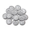 (12 EA) PLASTIC COINS 100 NICKELS-Toys & Games-JadeMoghul Inc.