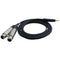 12-Gauge 3.5mm Male to Dual XLR Female Cable, 6ft-Cables, Connectors & Accessories-JadeMoghul Inc.