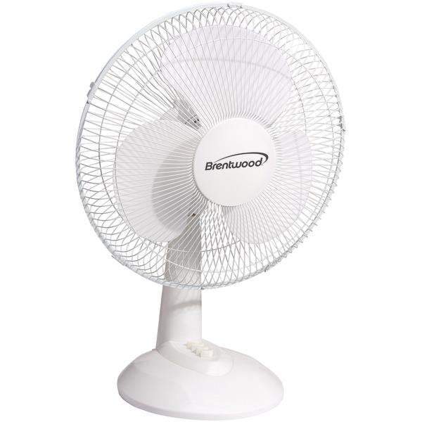 12" Oscillating Desk Fan-Home Appliance-JadeMoghul Inc.