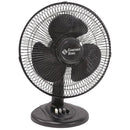 12" Oscillating Table Fan (Black)-Home Appliance-JadeMoghul Inc.