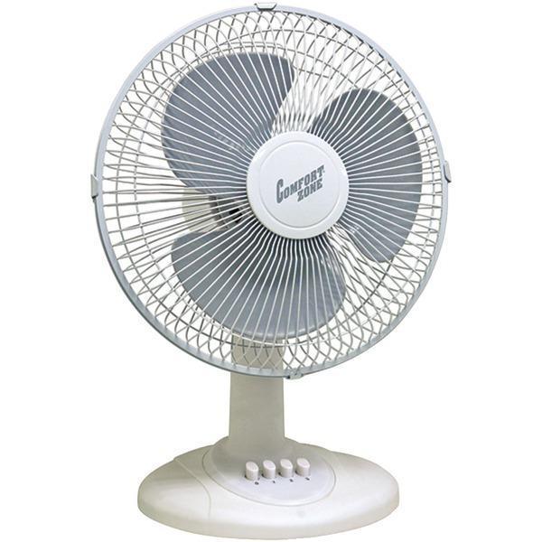 12" Oscillating Table Fan-Home Appliance-JadeMoghul Inc.