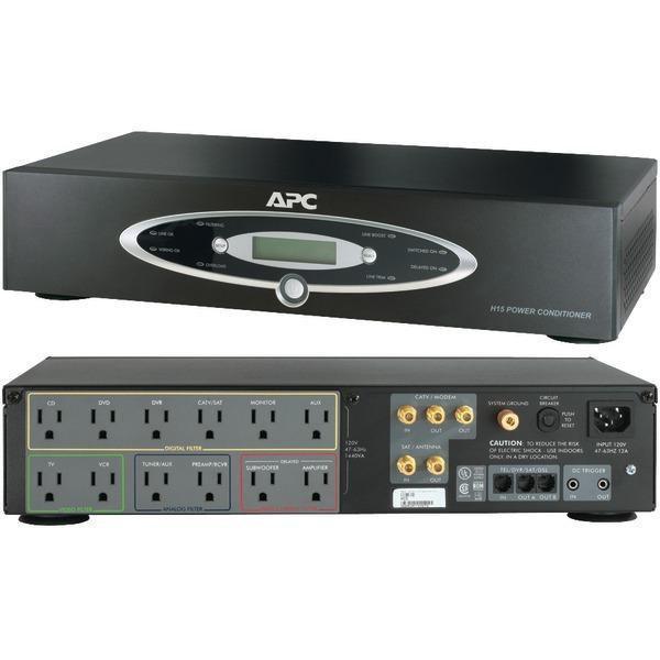 12-Outlet H-Type Rack-Mountable Power Conditioner-Power Conditioners/Management-JadeMoghul Inc.
