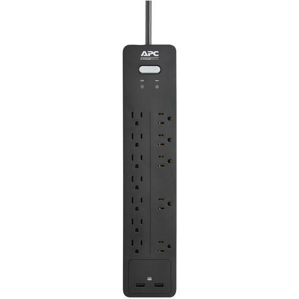 12-Outlet SurgeArrest(R) Home/Office Series Surge Protector with 2 USB Ports, 6ft Cord-Surge Protectors-JadeMoghul Inc.