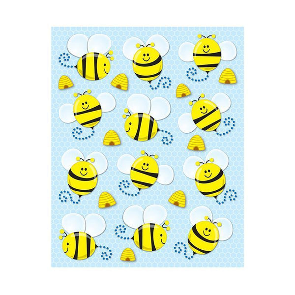 (12 PK) BEES SHAPE STICKERS-Learning Materials-JadeMoghul Inc.