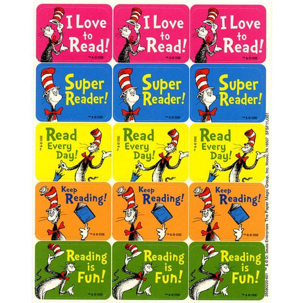 (12 PK) CAT IN THE HAT READING-Learning Materials-JadeMoghul Inc.